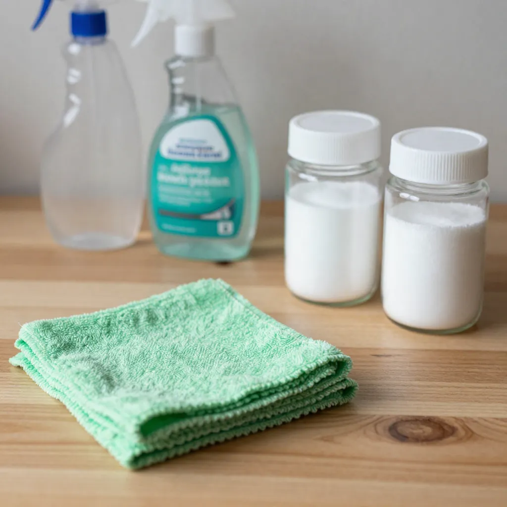 Toilet cleaning solution recipe